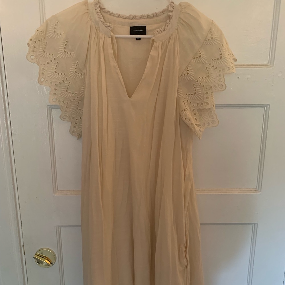 Off white dress!